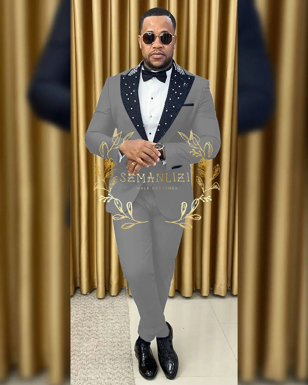 高級ウェディングスーツ メンズ グルームウェア タキシード  - Men Formal Party Wear Dress のレビューと価格