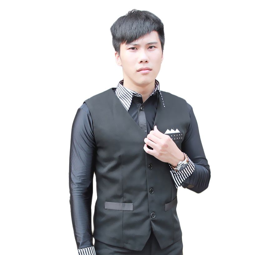 マンパフォーマンスブラックラテンセパレートベストフォーマルウ - Men'S Formal Wear Waistcoat のレビューと価格