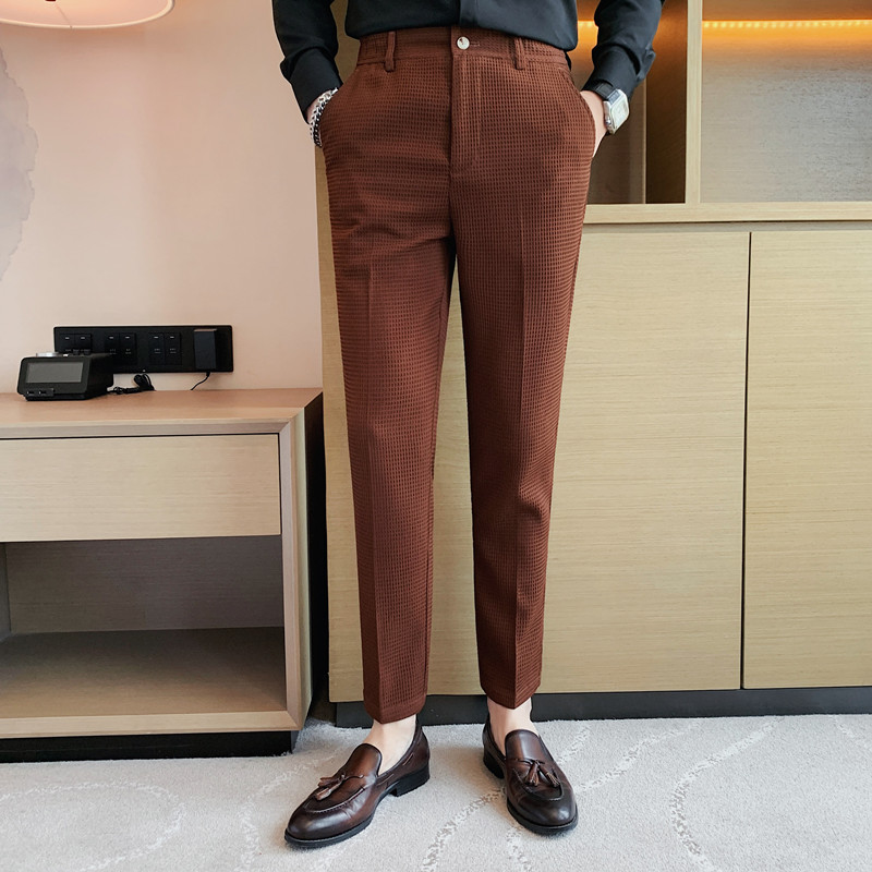 メンズストレッチパンツ,フォーマルパンツ,スリムフィット,ウ - Men Formal Wear Pinterest のレビューと価格