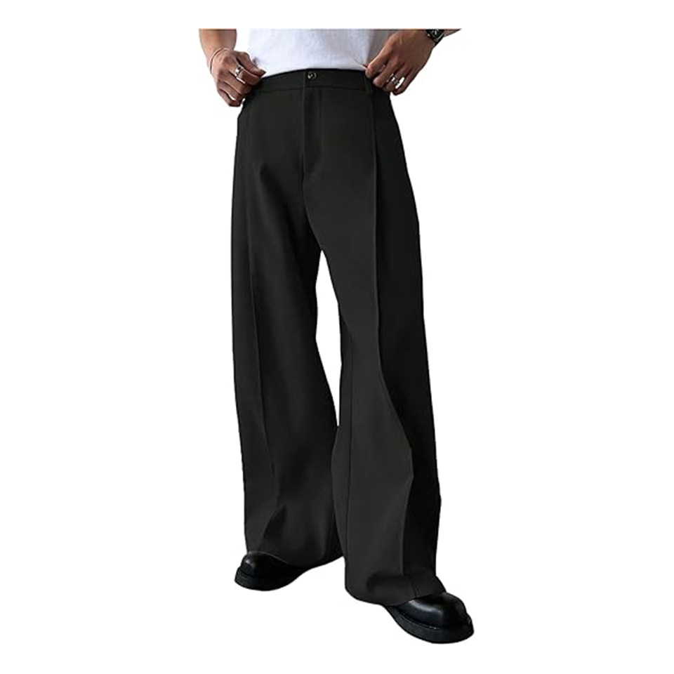 メンズ無地ストレートレッグスーツパンツ フォーマルビジネスデ - Men Formal Wear Pinterest のレビューと価格