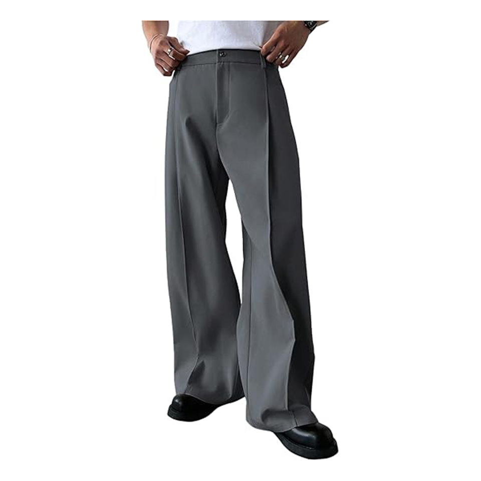 メンズ無地ストレートレッグスーツパンツ フォーマルビジネスデ - Men Formal Wear Pinterest のレビューと価格