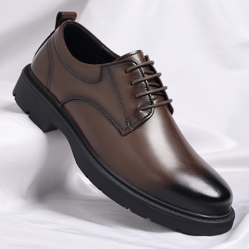 メンズ革靴 ビジネスフォーマル カジュアル革靴 ソフトソール - Men Formal Party Wear Dress のレビューと価格