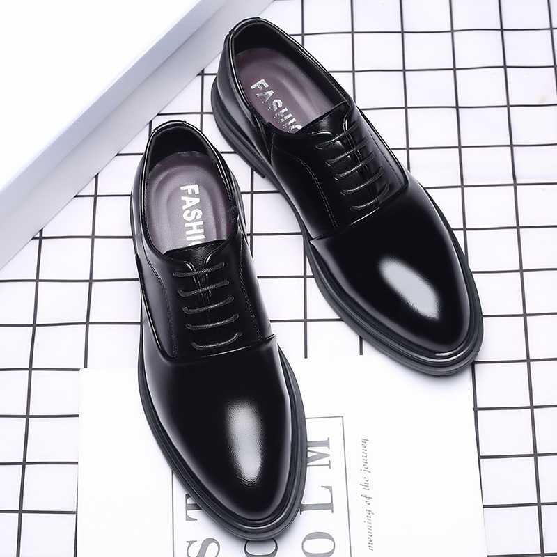 男性ドレスシューズフォーマルオックスフォードクラシックビジネ - Men Formal Wear Dress のレビューと価格