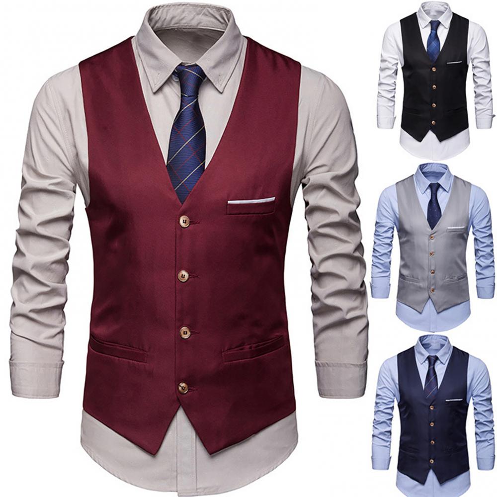 男性用のカジュアルなノースリーブのスリムなウエストベスト,男 - Men Formal Wear Pinterest のレビューと価格
