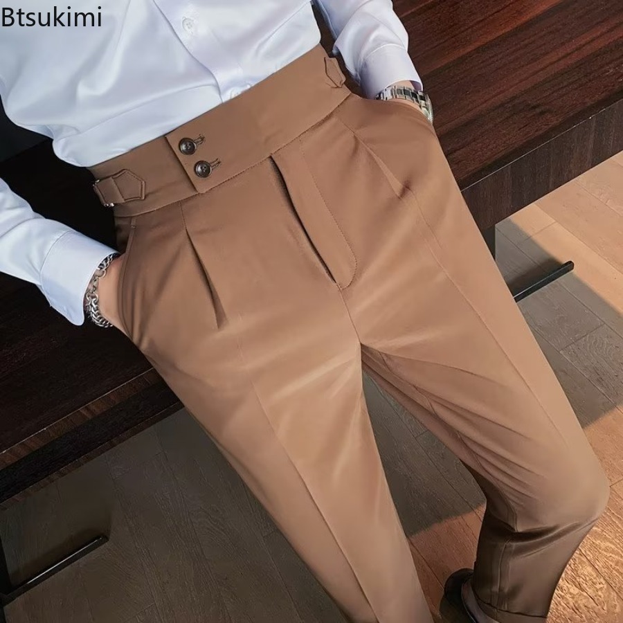 2026年新作 メンズ 無地 スーツパンツ クラシックボタン - Men Formal Wear Pinterest のレビューと価格